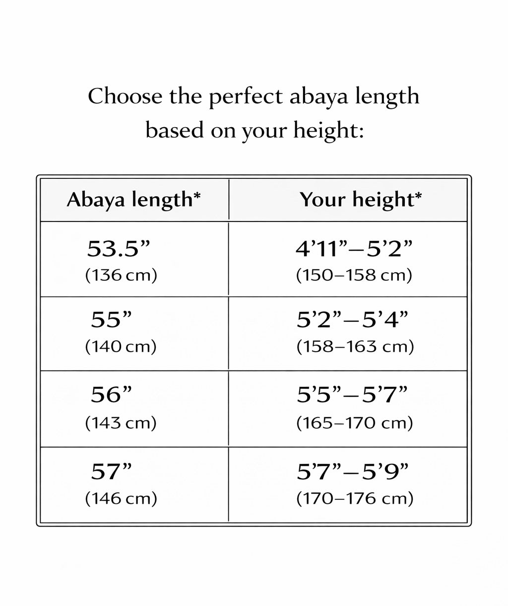 Hayaa Abaya & Hijab – Umrah Abaya