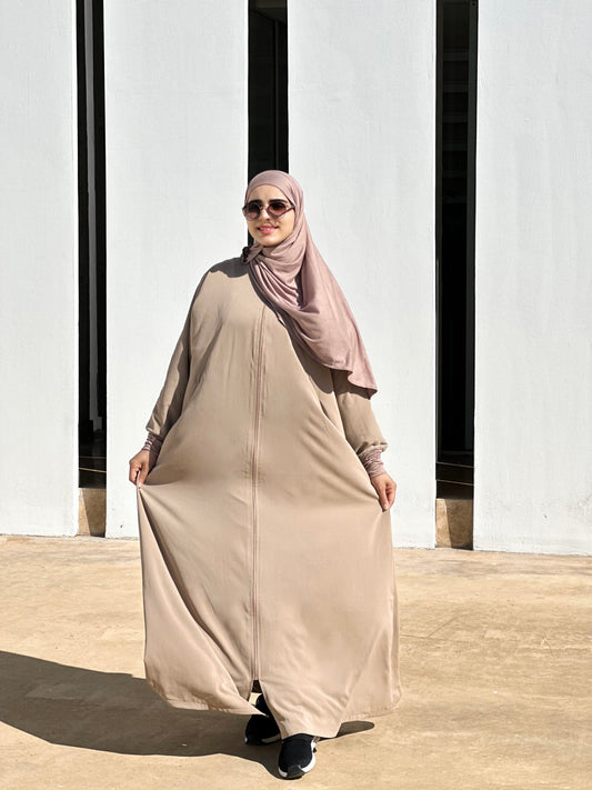 Hayaa Abaya & hijab (LATTE) image 1