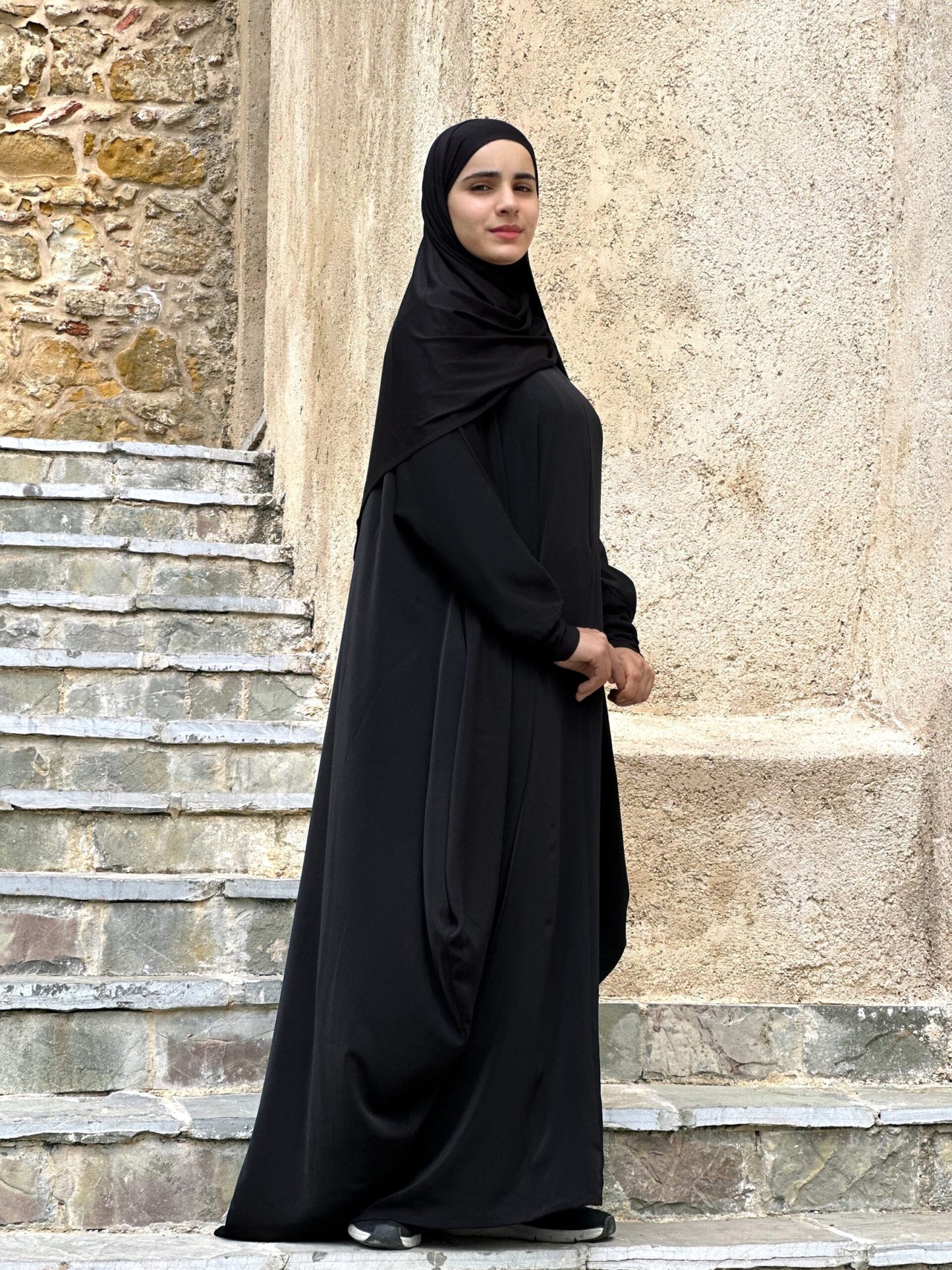 Rihla Abaya & hijab (BLACK) image 4