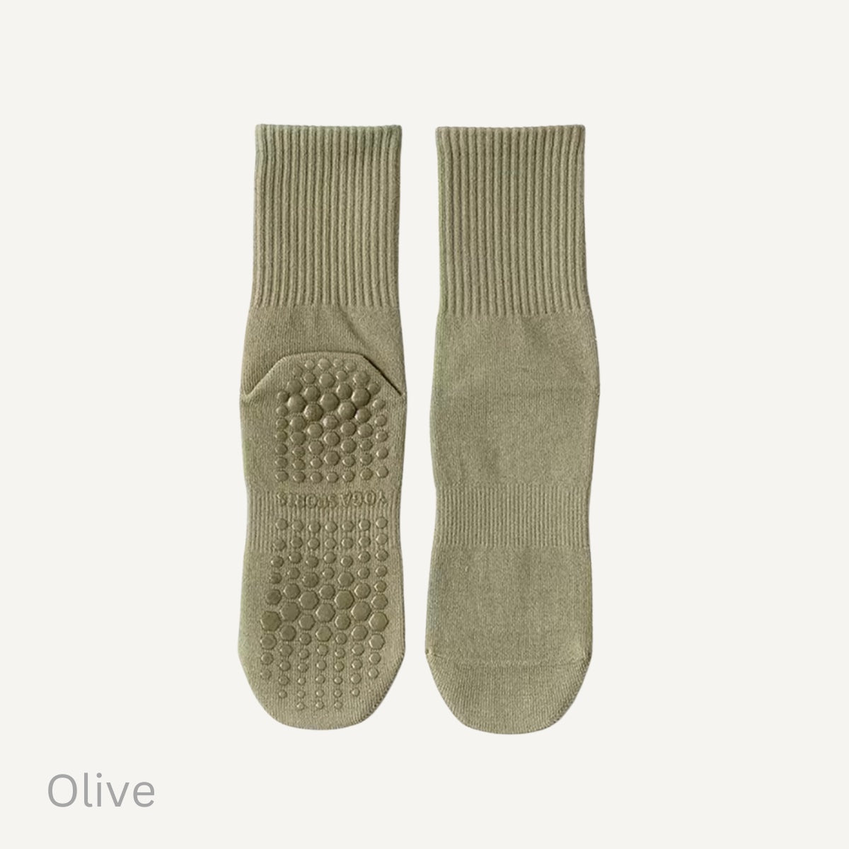 Anti Slip Socks for Umrah &amp; Hajj - Olive image