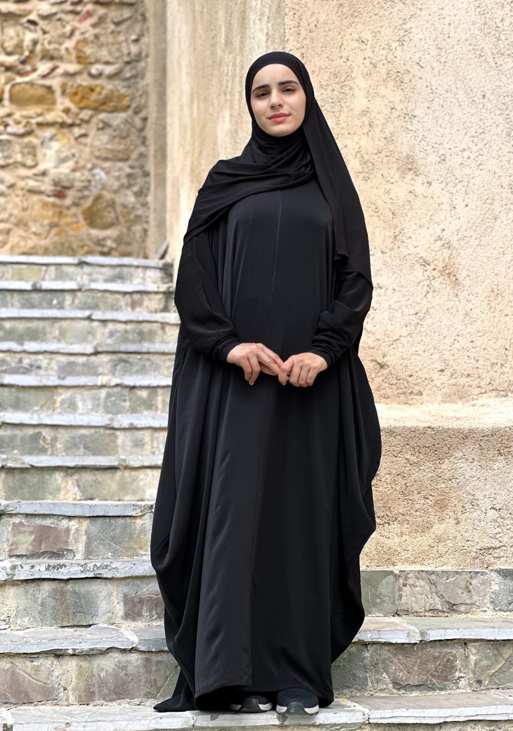 Rihla Abaya &amp; hijab (BLACK) image 5