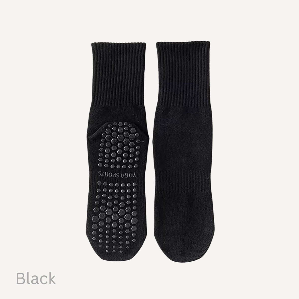 Anti Slip Socks for Umrah &amp; Hajj - Black image
