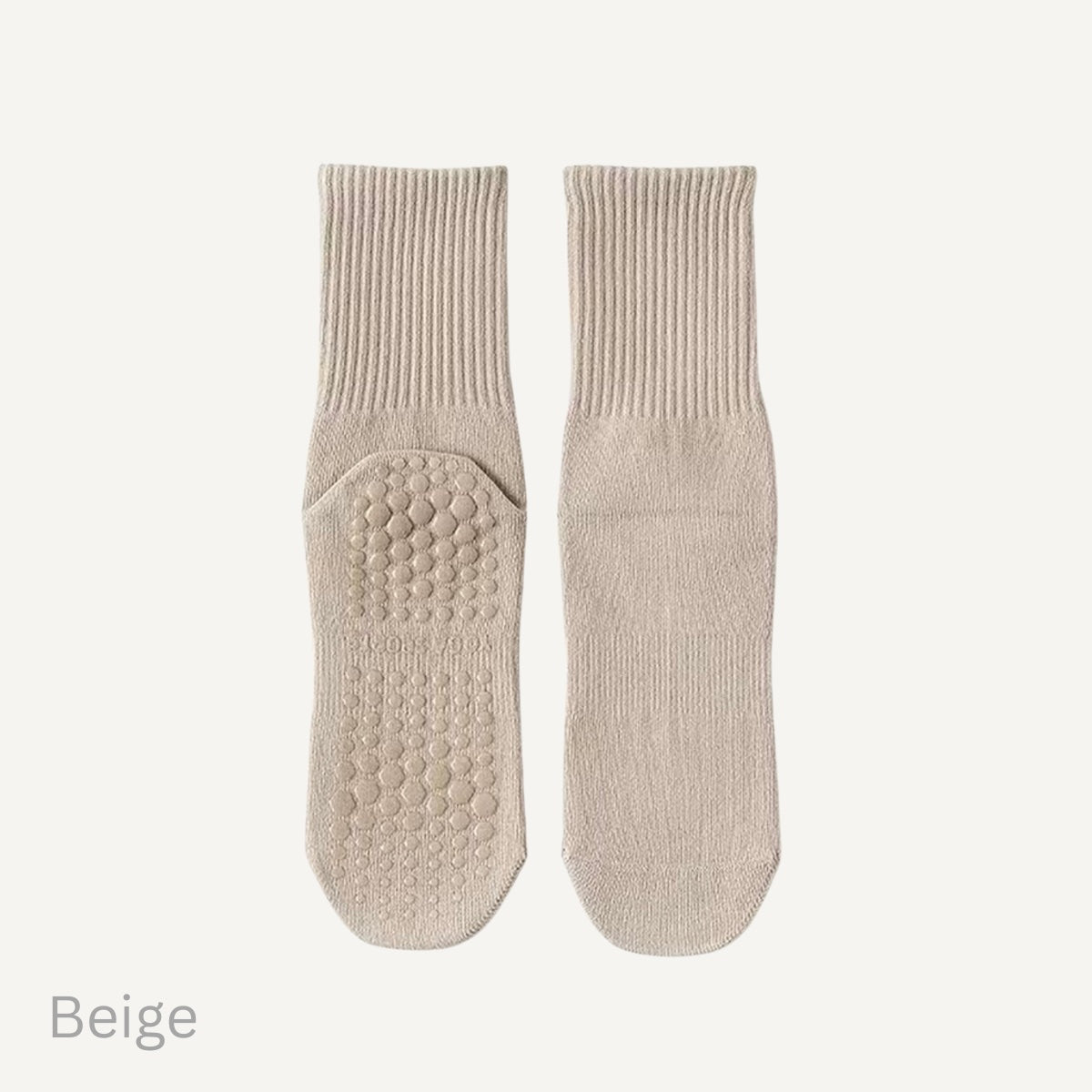 Anti Slip Socks for Umrah &amp; Hajj - Beige image