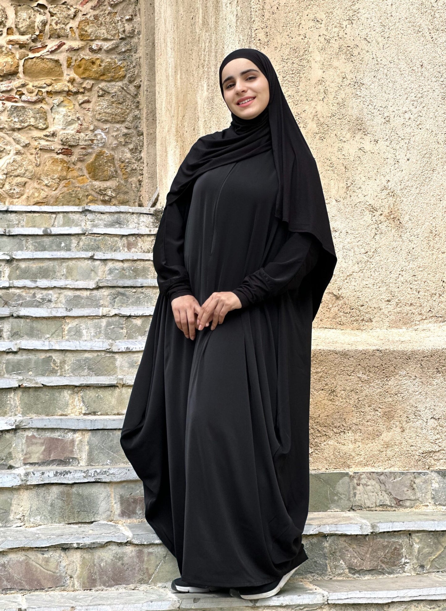 Rihla Abaya &amp; hijab (BLACK) image 0