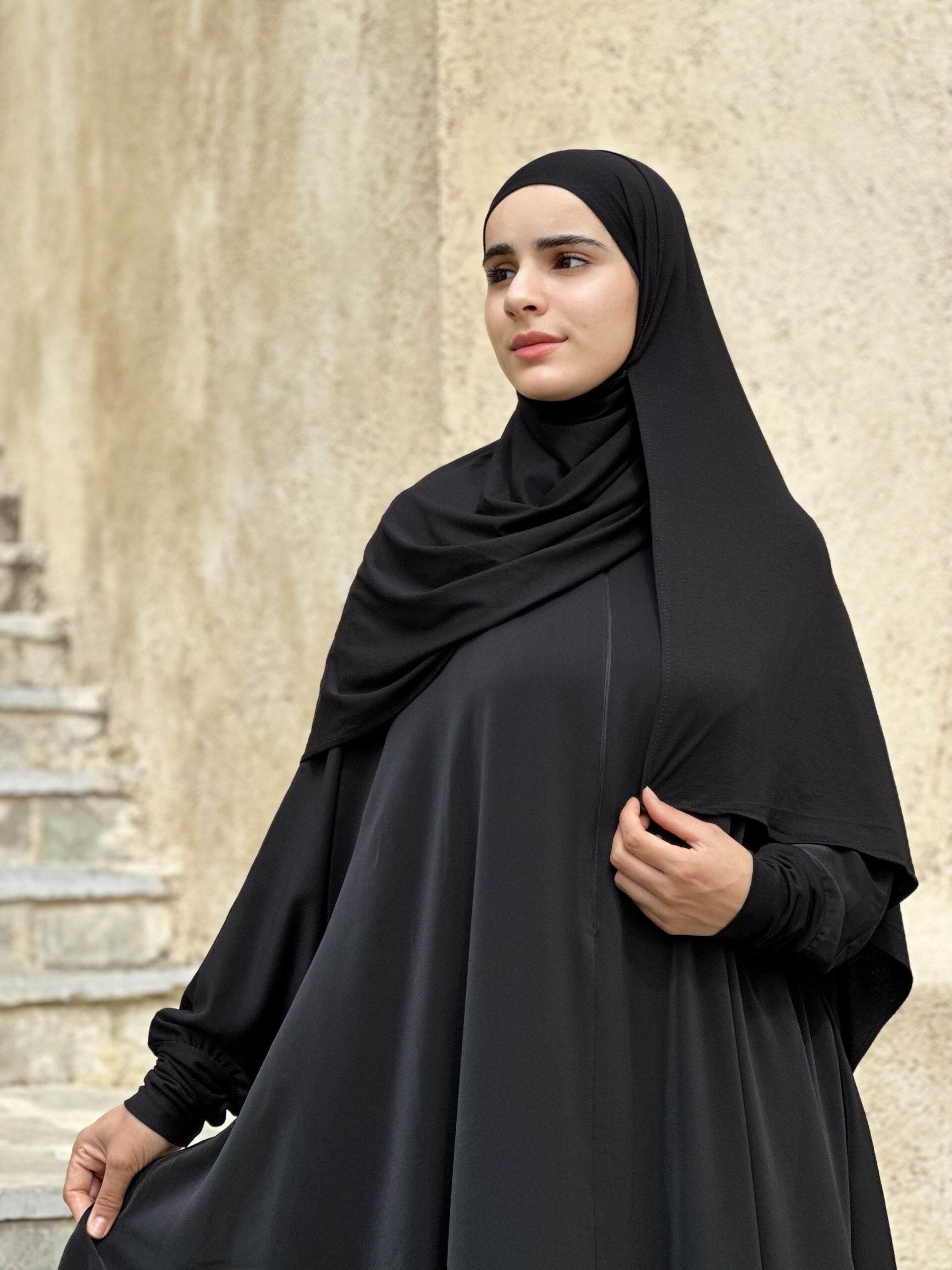 Rihla Abaya &amp; hijab (BLACK) image 3