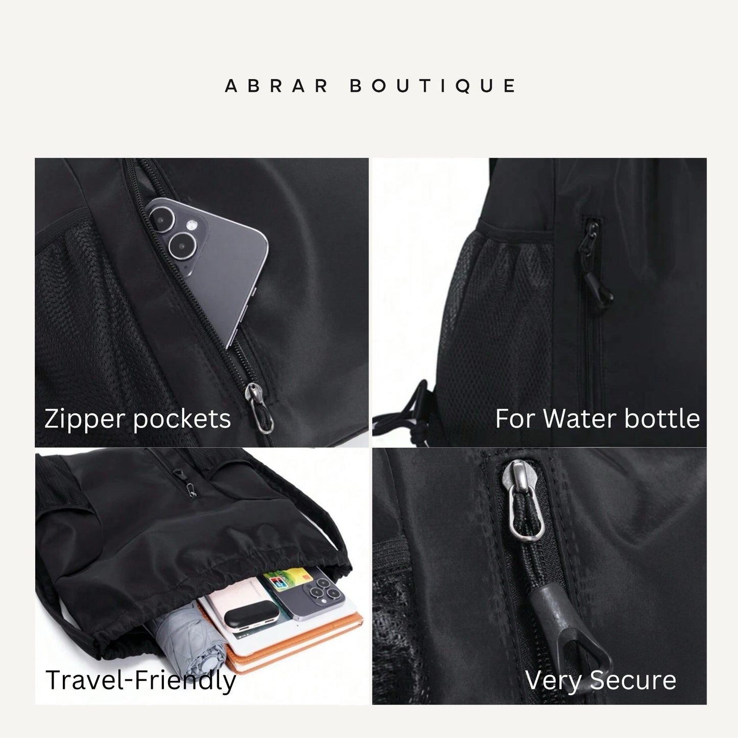 Waterproof backpack for Umrah &amp; Hajj image 2