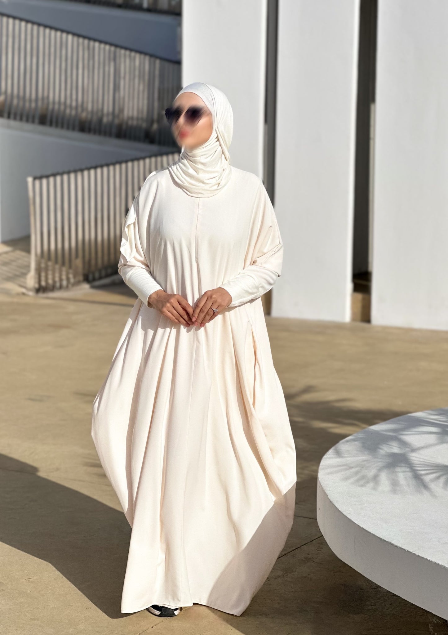 Rihla Abaya &amp; hijab (BEIGE) image 0